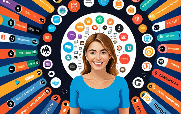 **

A vibrant infographic showcasing diverse content formats like video, blog posts, podcasts, and interactive quizzes, all leading to a happy customer surrounded by brand logos. Emphasis on the connection between varied content and customer engagement.

**